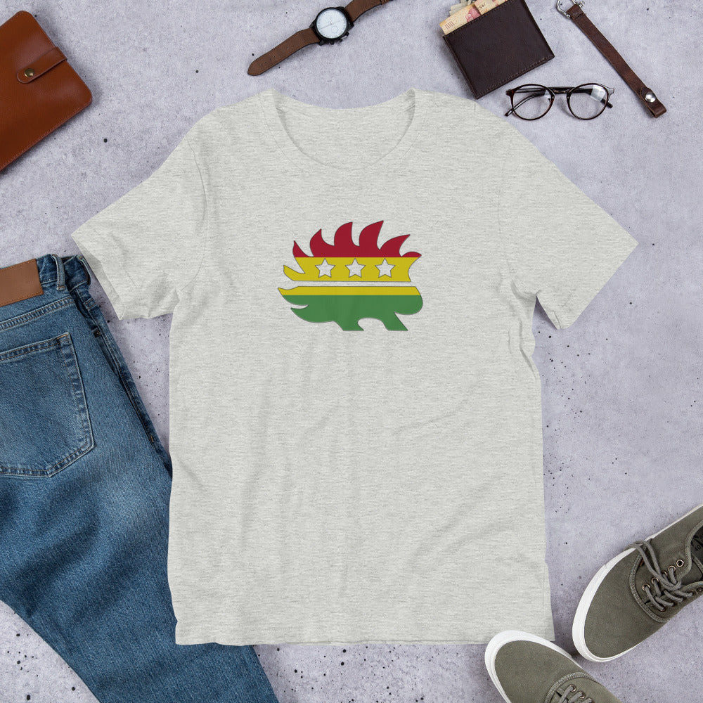 Black History Month Porcupine Short-Sleeve Unisex T-Shirt