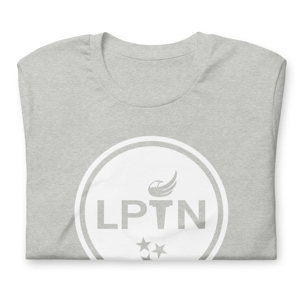 LPTN Logo (White) Short-sleeve unisex t-shirt