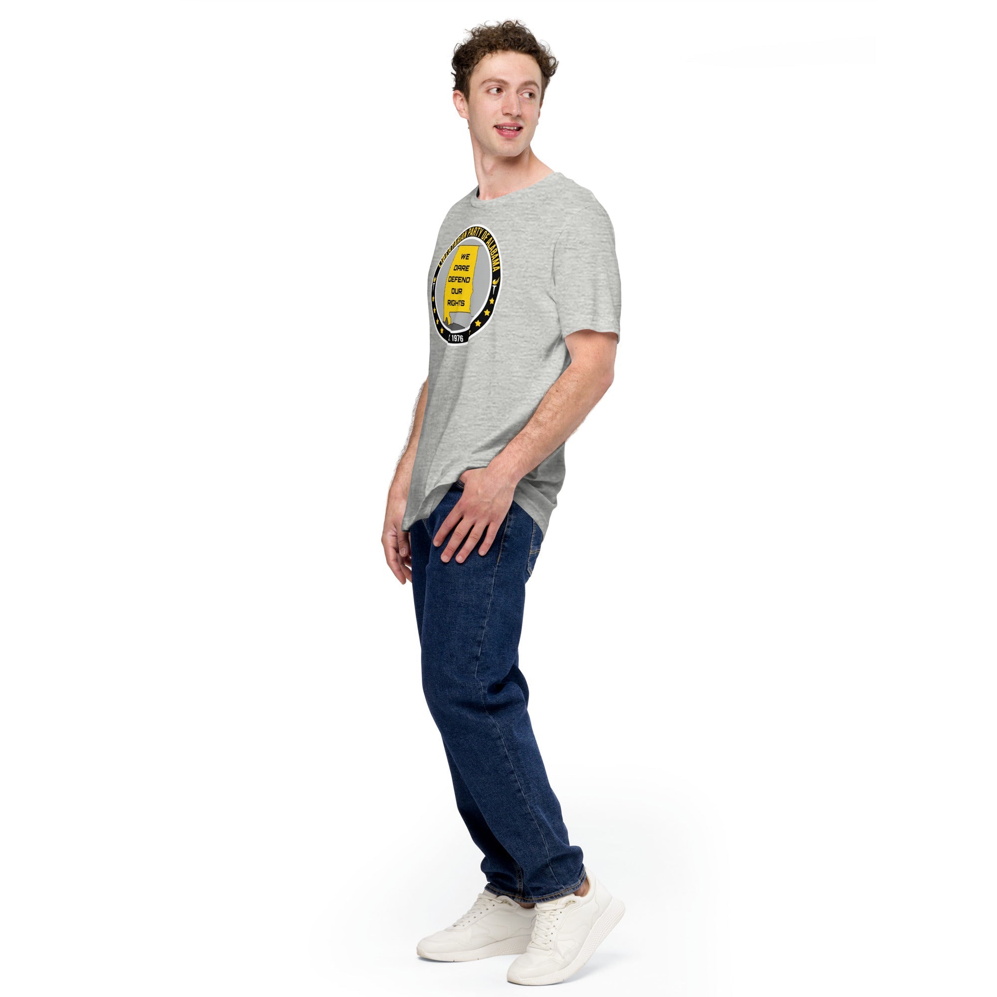 Libertarian Party Alabama - We Dare Defend our Rights Unisex t-shirt