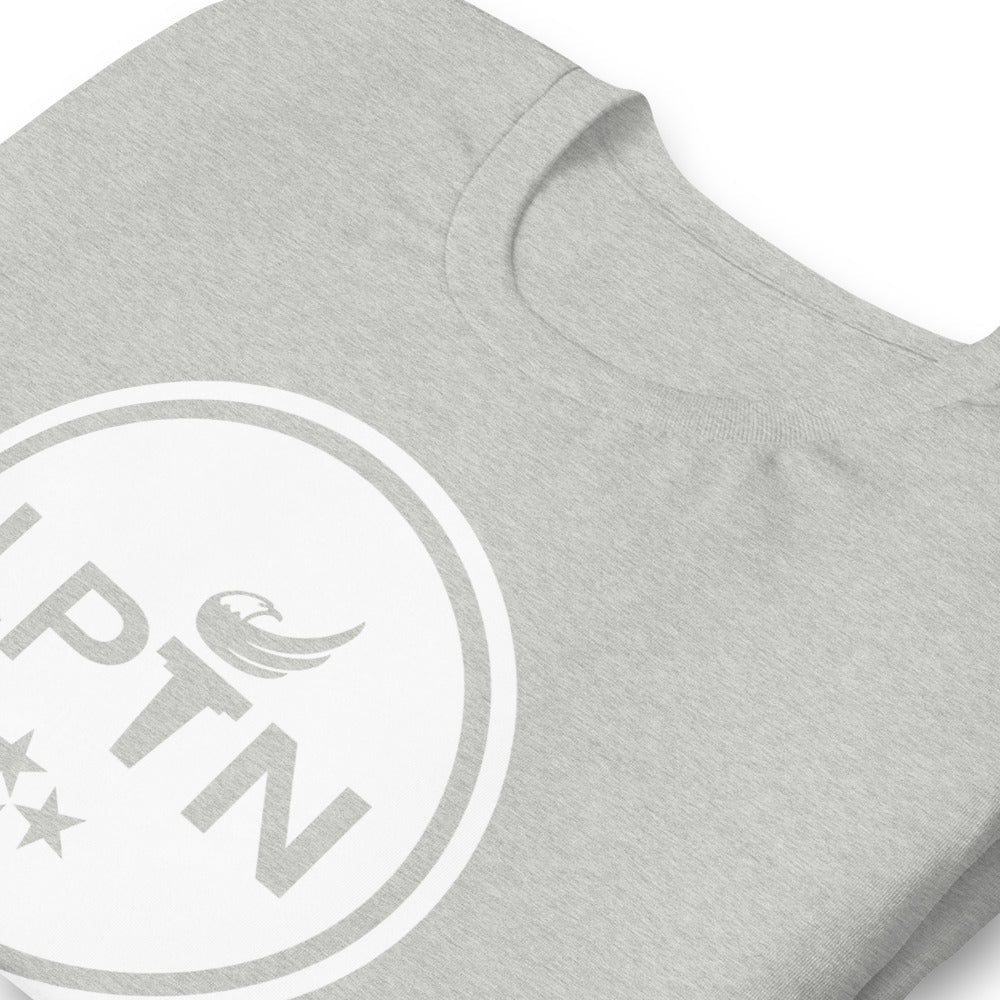 LPTN Logo (White) Short-sleeve unisex t-shirt