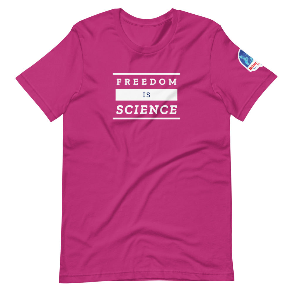 Freedom is Science Short-Sleeve Unisex T-Shirt