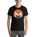 Monero Logo Vintage Short-Sleeve Unisex T-Shirt