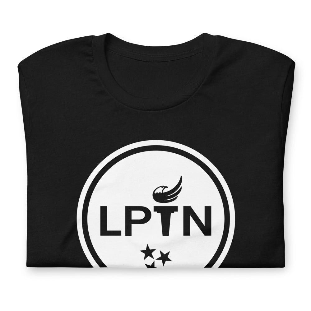 LPTN Logo (White) Short-sleeve unisex t-shirt