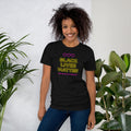Black Lives matter Neon Short-Sleeve Unisex T-Shirt