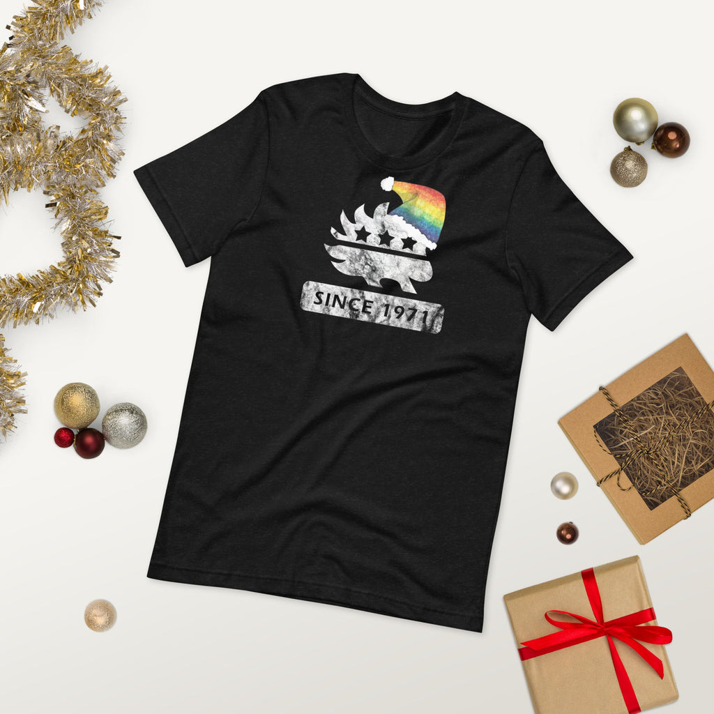 Merry Christmas LGBTQ Porcupine - LGBTQ Liberty Unisex t-shirt