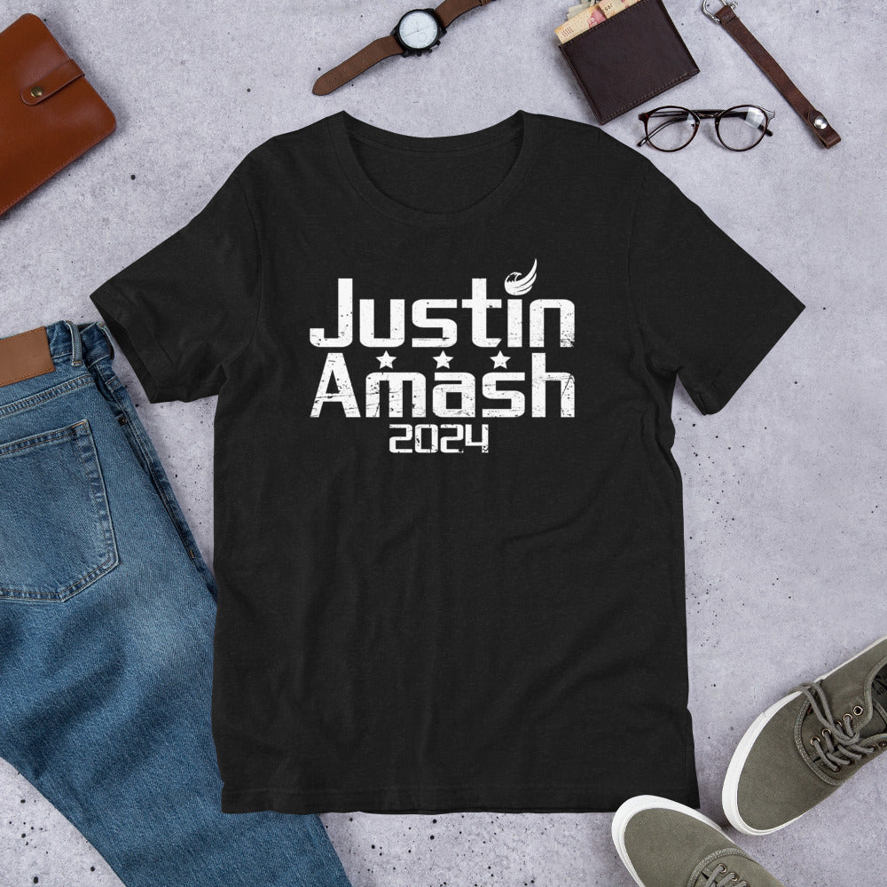 Justin Amash 2024 Short-Sleeve Unisex T-Shirt