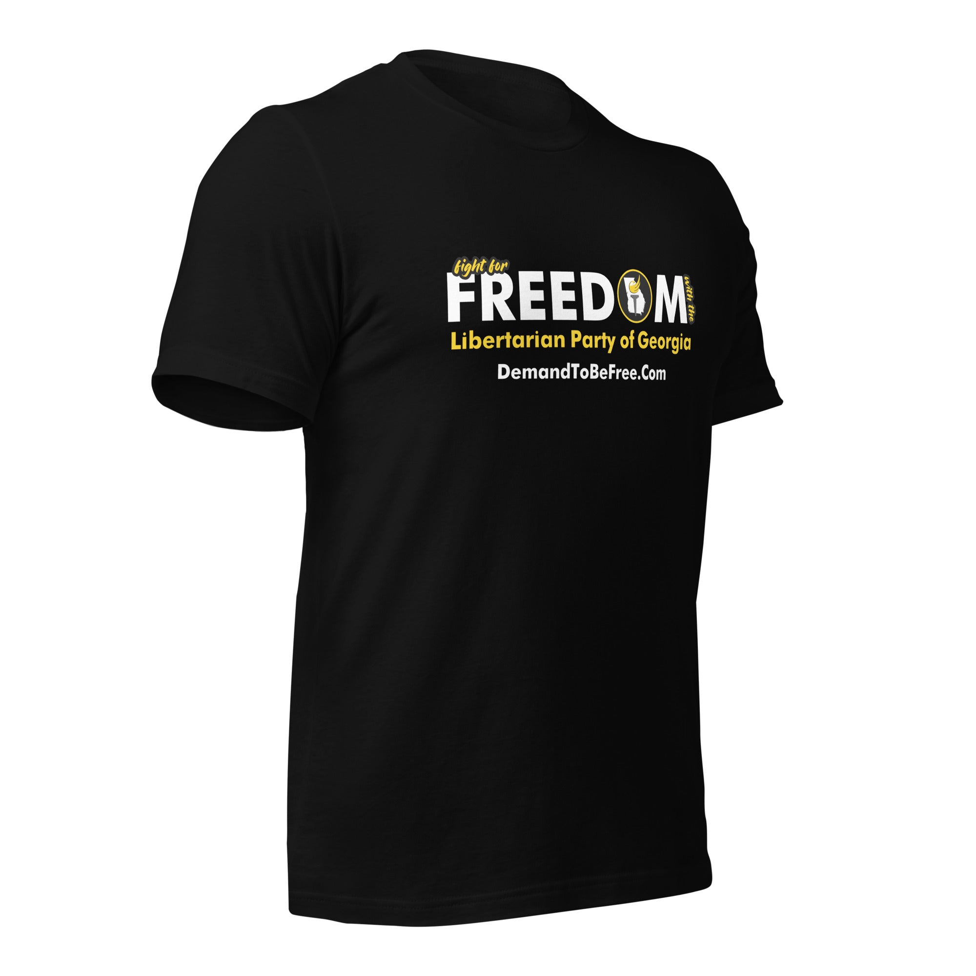 Fight for Freedom Libertarian Party of Georgia Unisex t-shirt