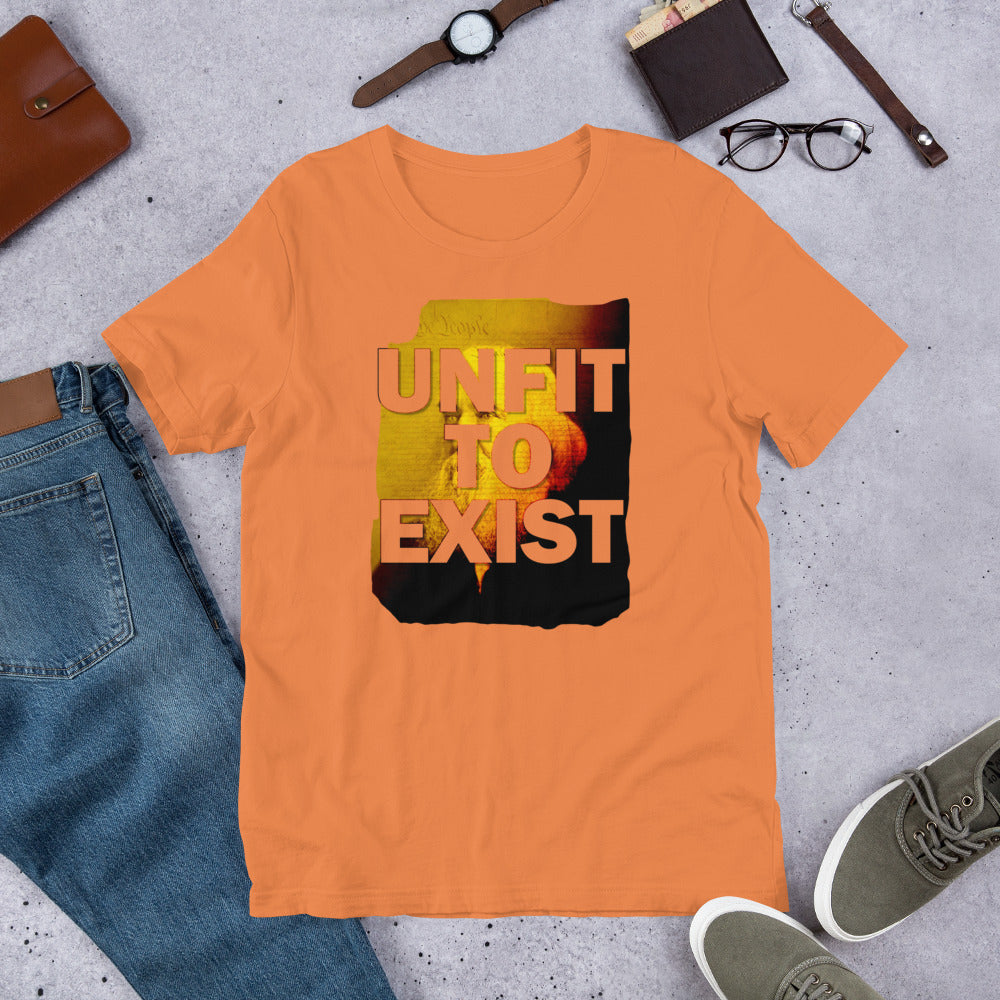 UNFIT to Exist Lysander SPooner Short-Sleeve Unisex T-Shirt