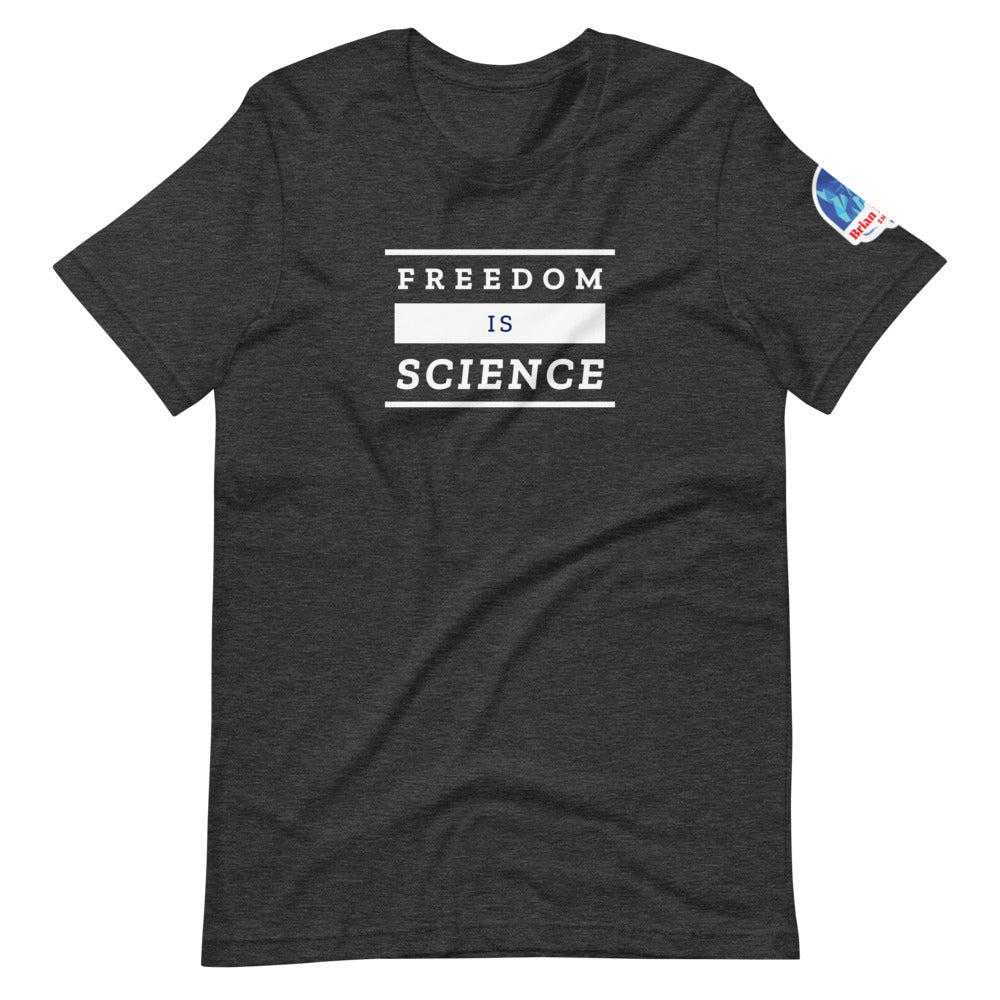 Freedom is Science Short-Sleeve Unisex T-Shirt