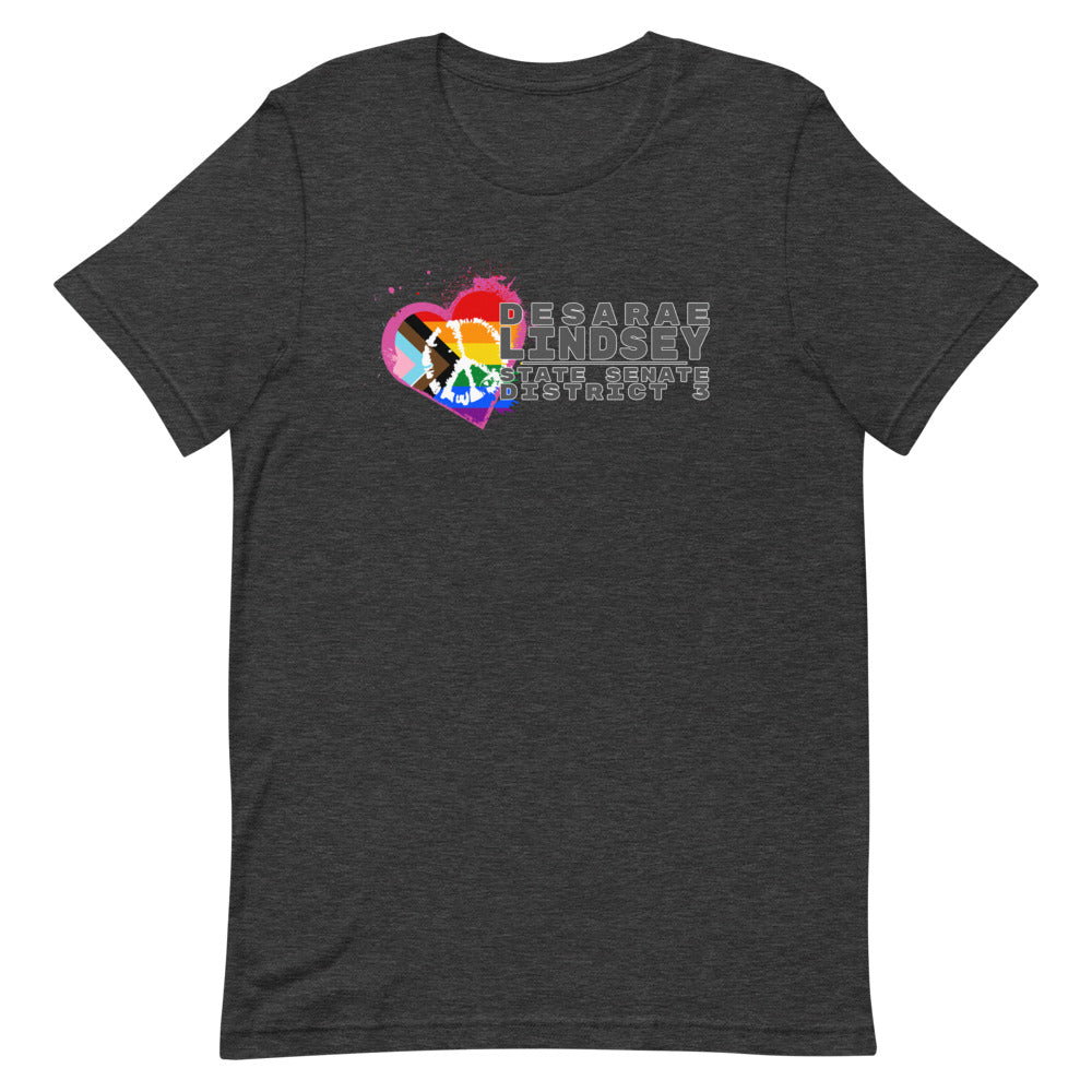 Desarae Lindsey for Texas (LGBT) Short-Sleeve Unisex T-Shirt
