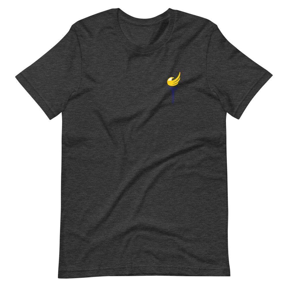 End the Monopoly - Go Gold (With Torch) Short-Sleeve Unisex T-Shirt