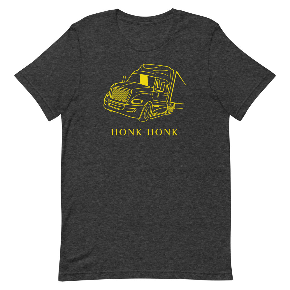 Honk Hunk Trucker Protest (Don't Tread) Short-Sleeve Unisex T-Shirt