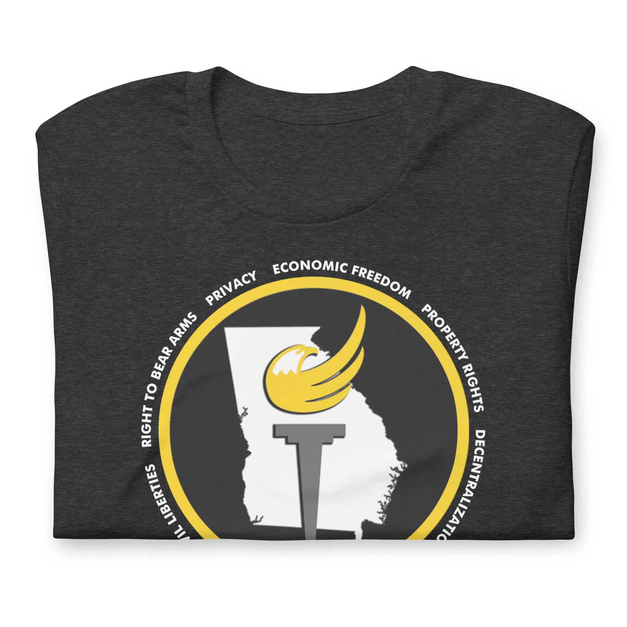 Libertarian Party of Georgia Unisex t-shirt