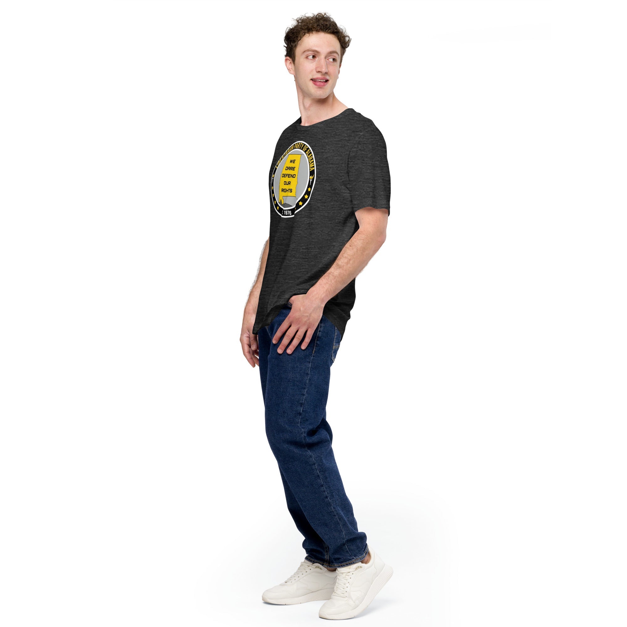 Libertarian Party Alabama - We Dare Defend our Rights Unisex t-shirt