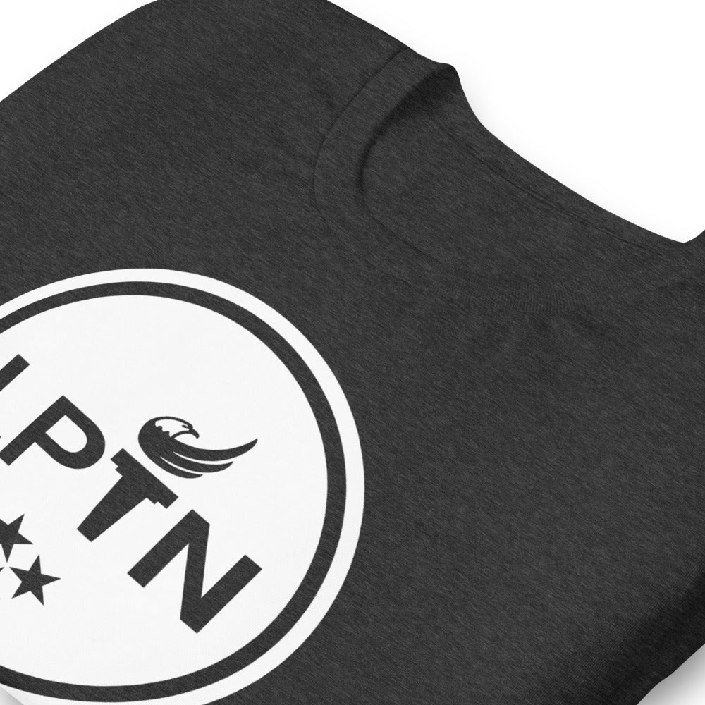 LPTN Logo (White) Short-sleeve unisex t-shirt