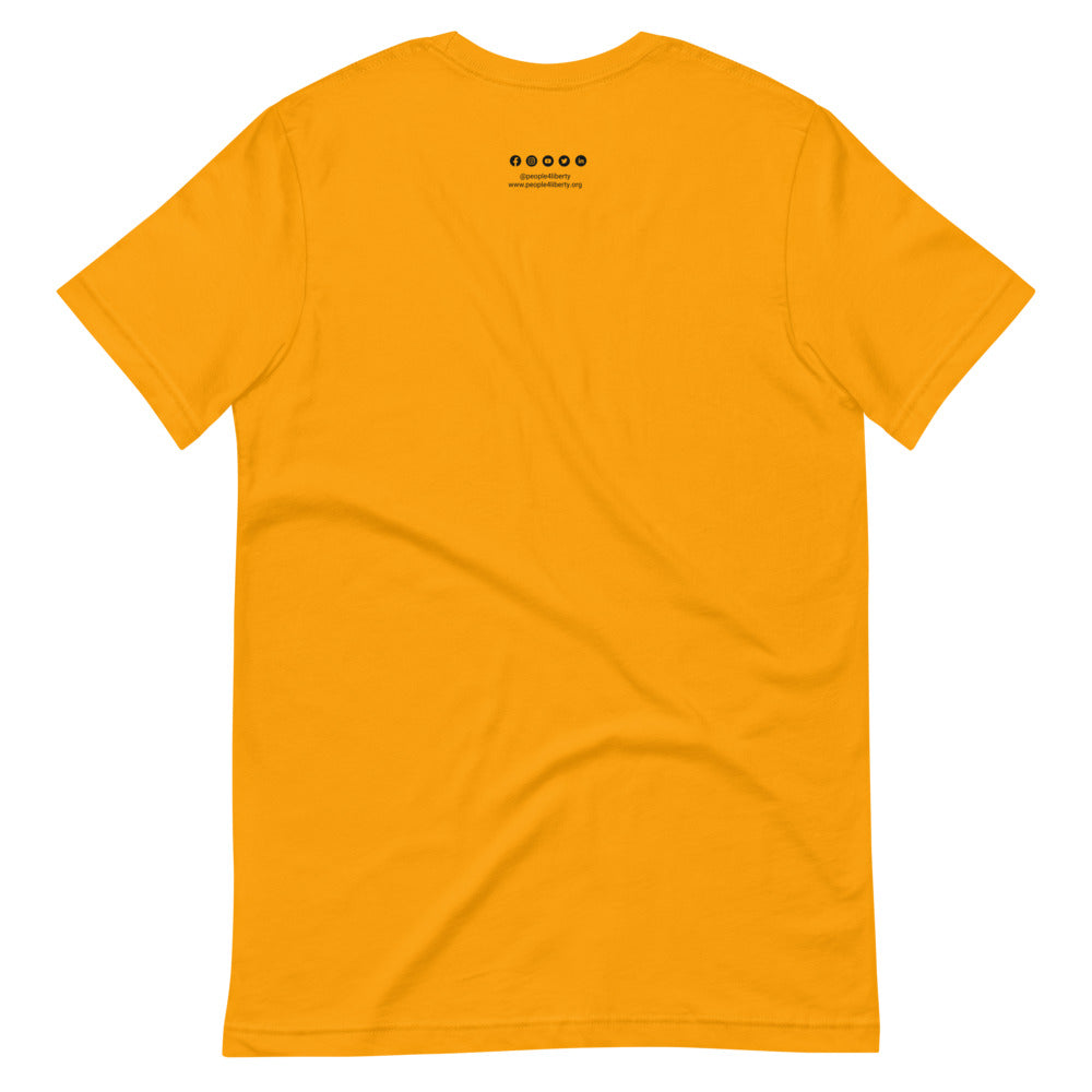 liberty defined unisex t-shirt