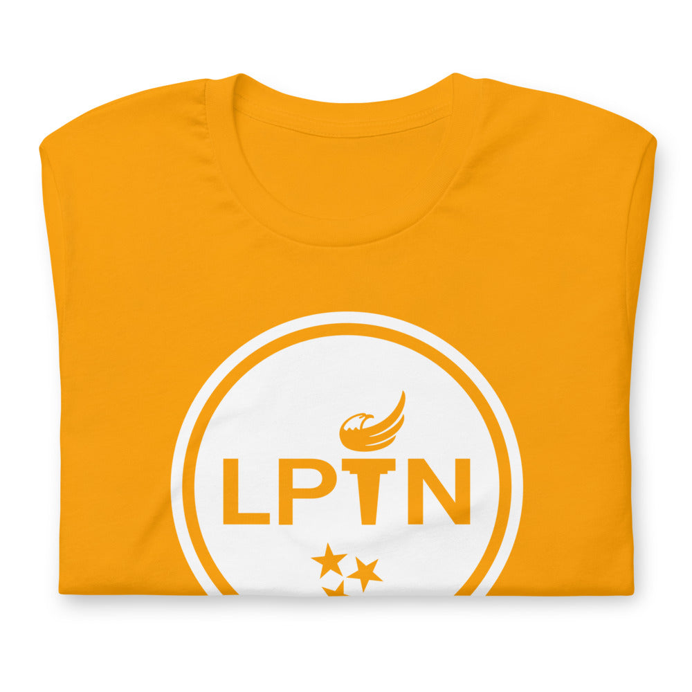 LPTN Logo (White) Short-sleeve unisex t-shirt