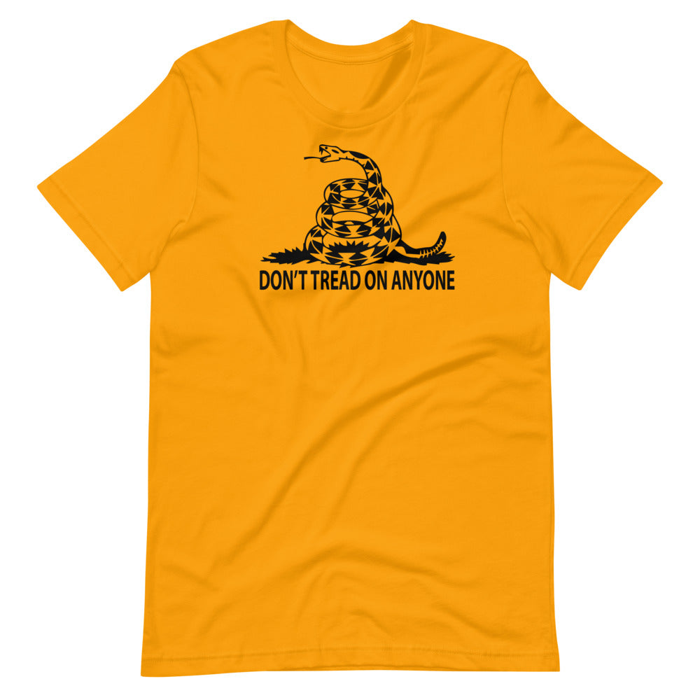 Don't Tread on Anyone Short-sleeve unisex t-shirt