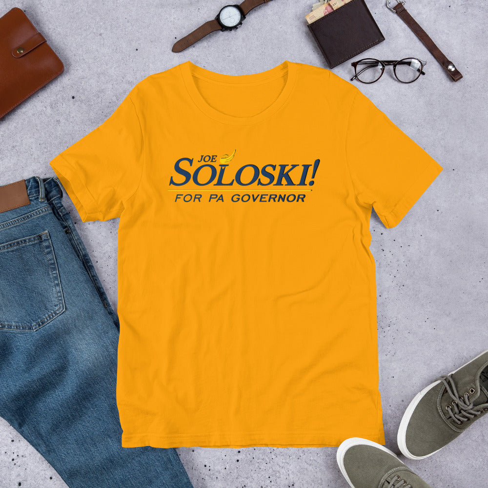 Joe Soloski for Governor of Pennsylvania Short-Sleeve T-Shirt