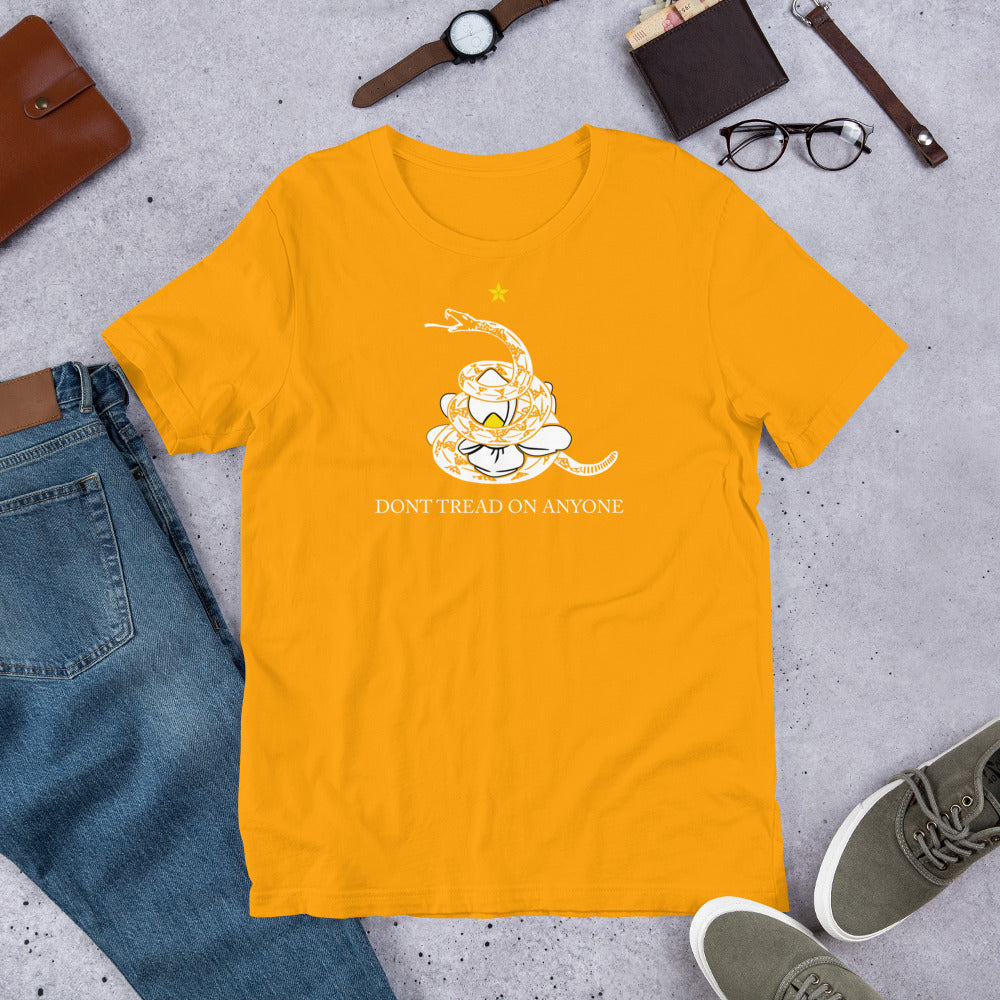 Don't Tread on Anyone Mississippi Liberty Flag Unisex t-shirt