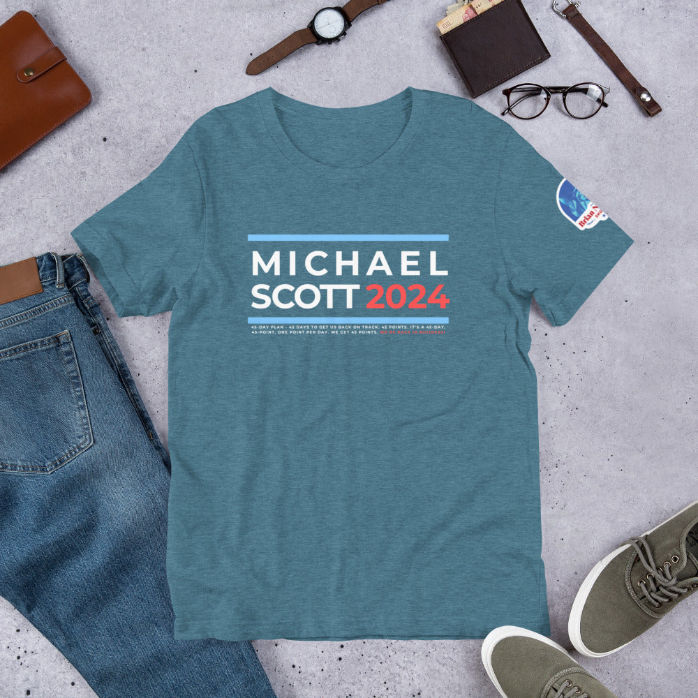 Michael Scott 2024 Unisex t-shirt