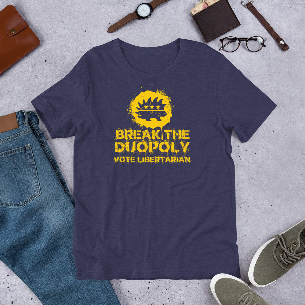 Break the Duopoly Unisex t-shirt
