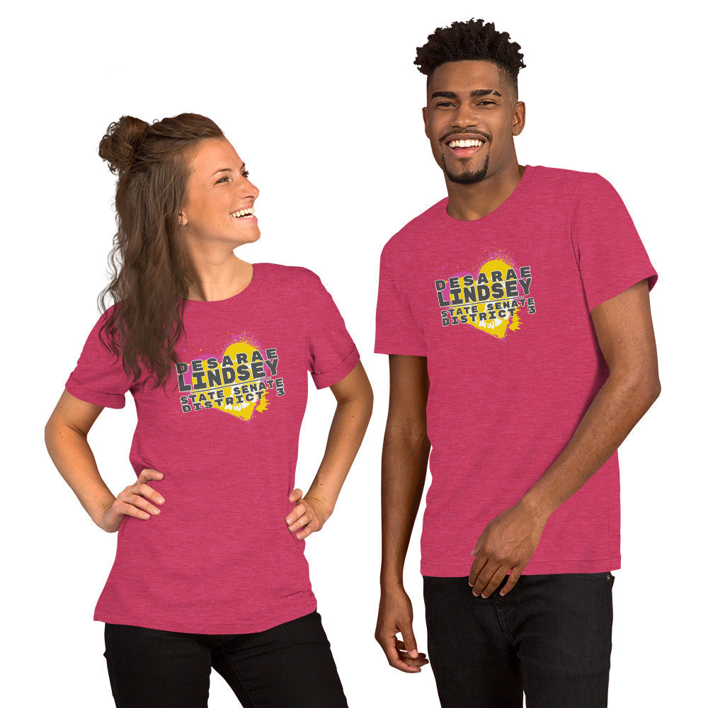 Desarae Lindsey for Texas Short-Sleeve Unisex T-Shirt