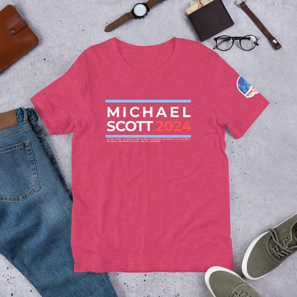 Michael Scott 2024 Unisex t-shirt