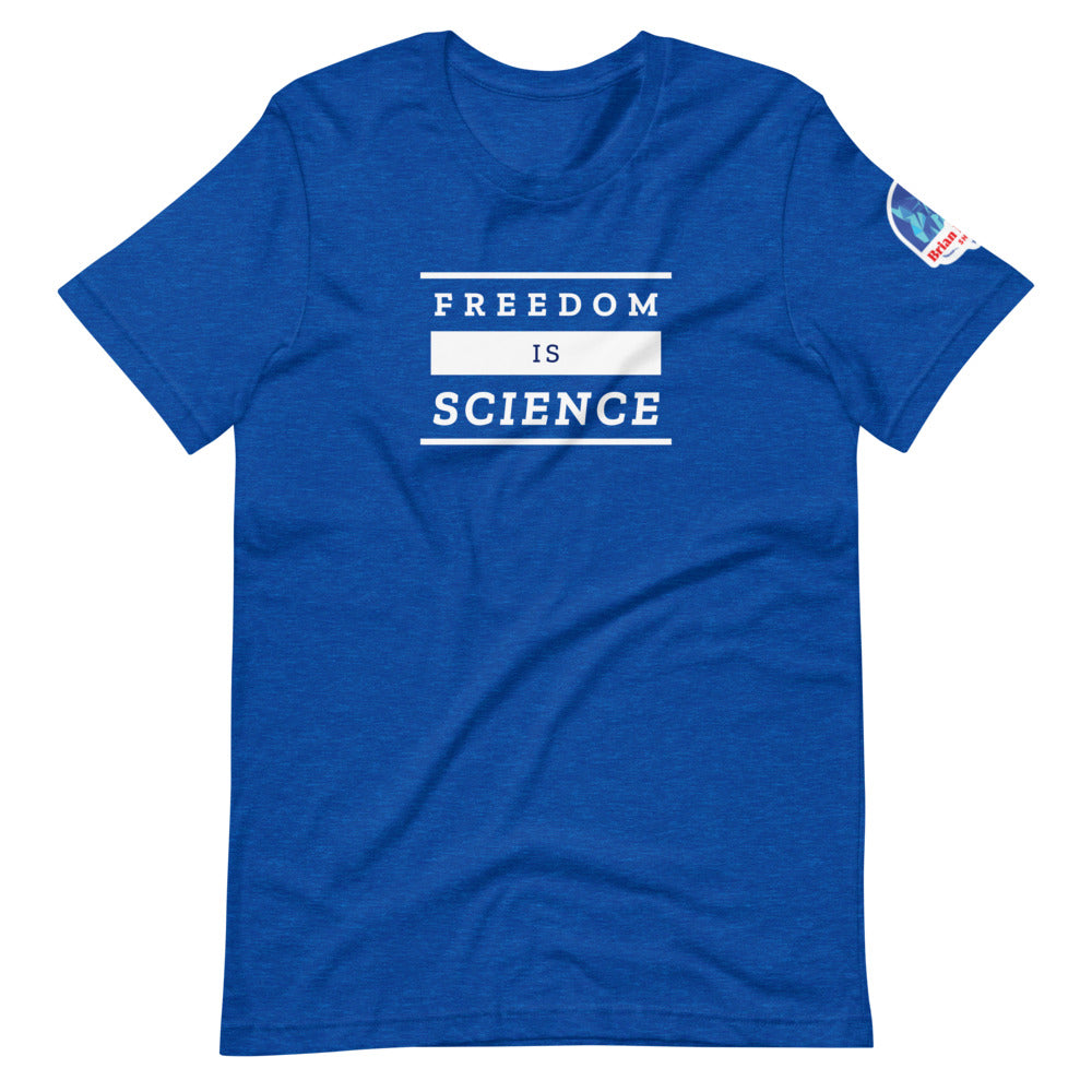 Freedom is Science Short-Sleeve Unisex T-Shirt