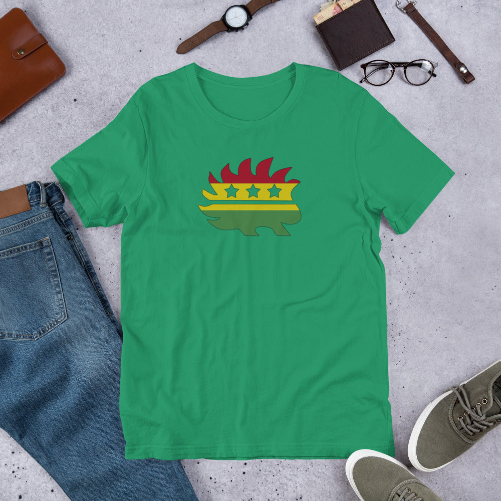 Black History Month Porcupine Short-Sleeve Unisex T-Shirt
