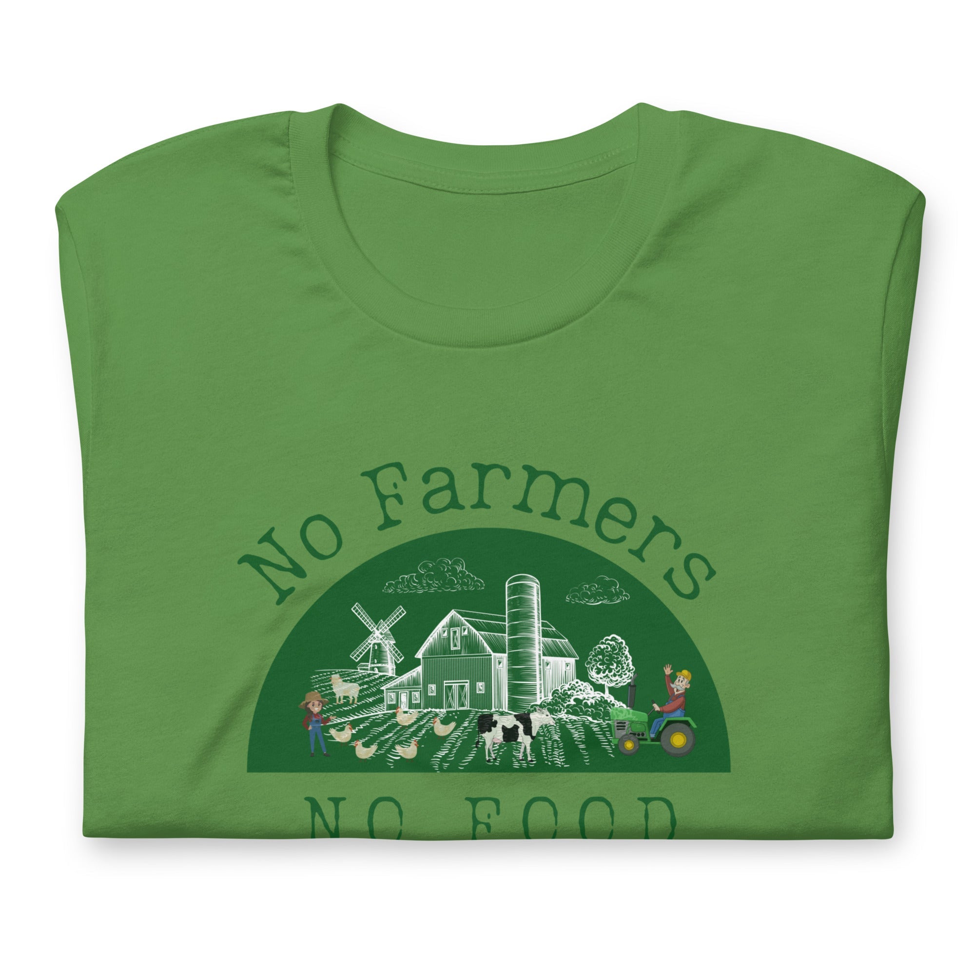 No Farmers no Food Unisex t-shirt
