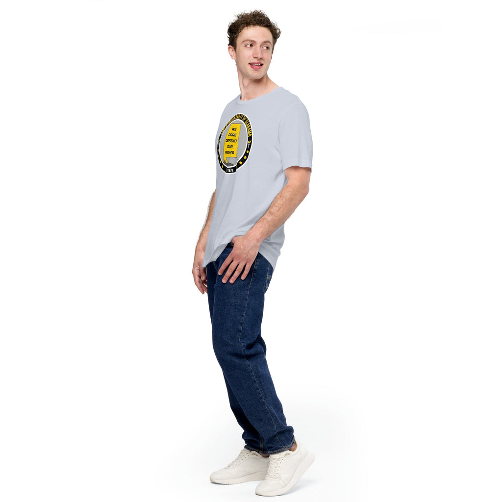 Libertarian Party Alabama - We Dare Defend our Rights Unisex t-shirt