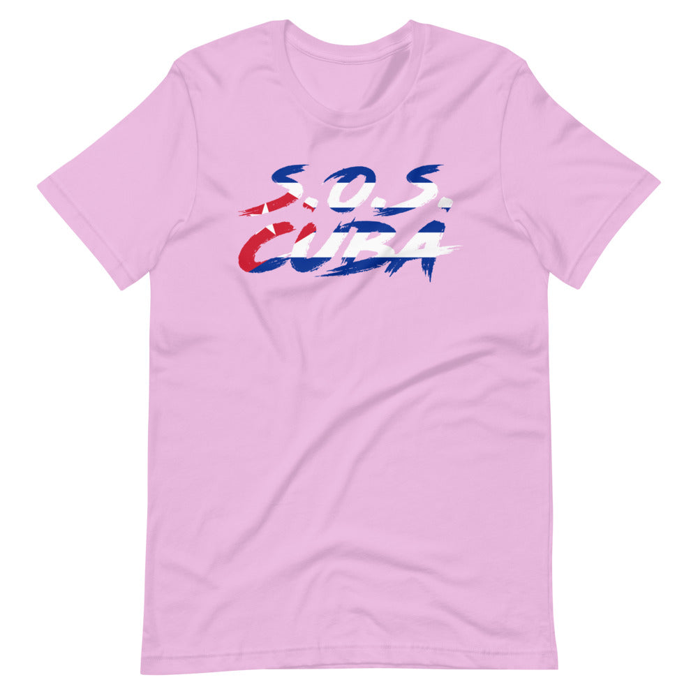 S.O.S Cuba Short-Sleeve Unisex T-Shirt