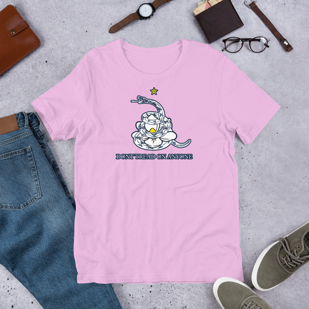 Don't Tread on Anyone Mississippi Liberty Flag Unisex t-shirt