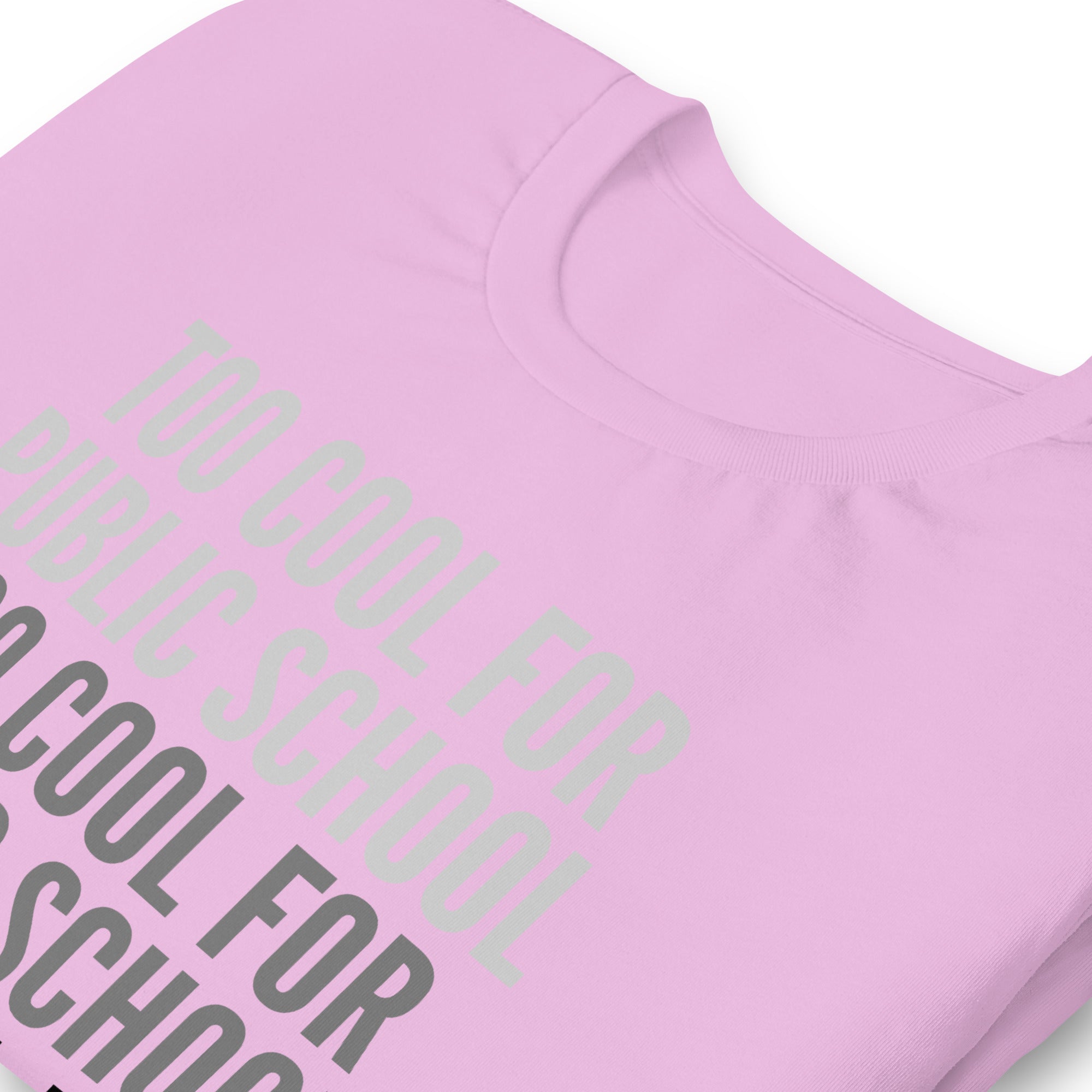 Too Cool For Public School Unisex t-shirt