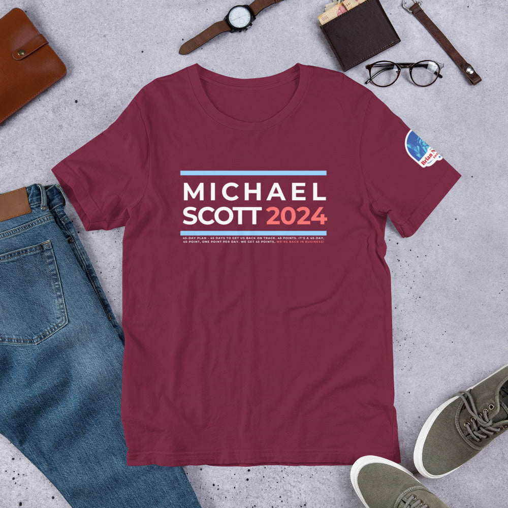 Michael Scott 2024 Unisex t-shirt