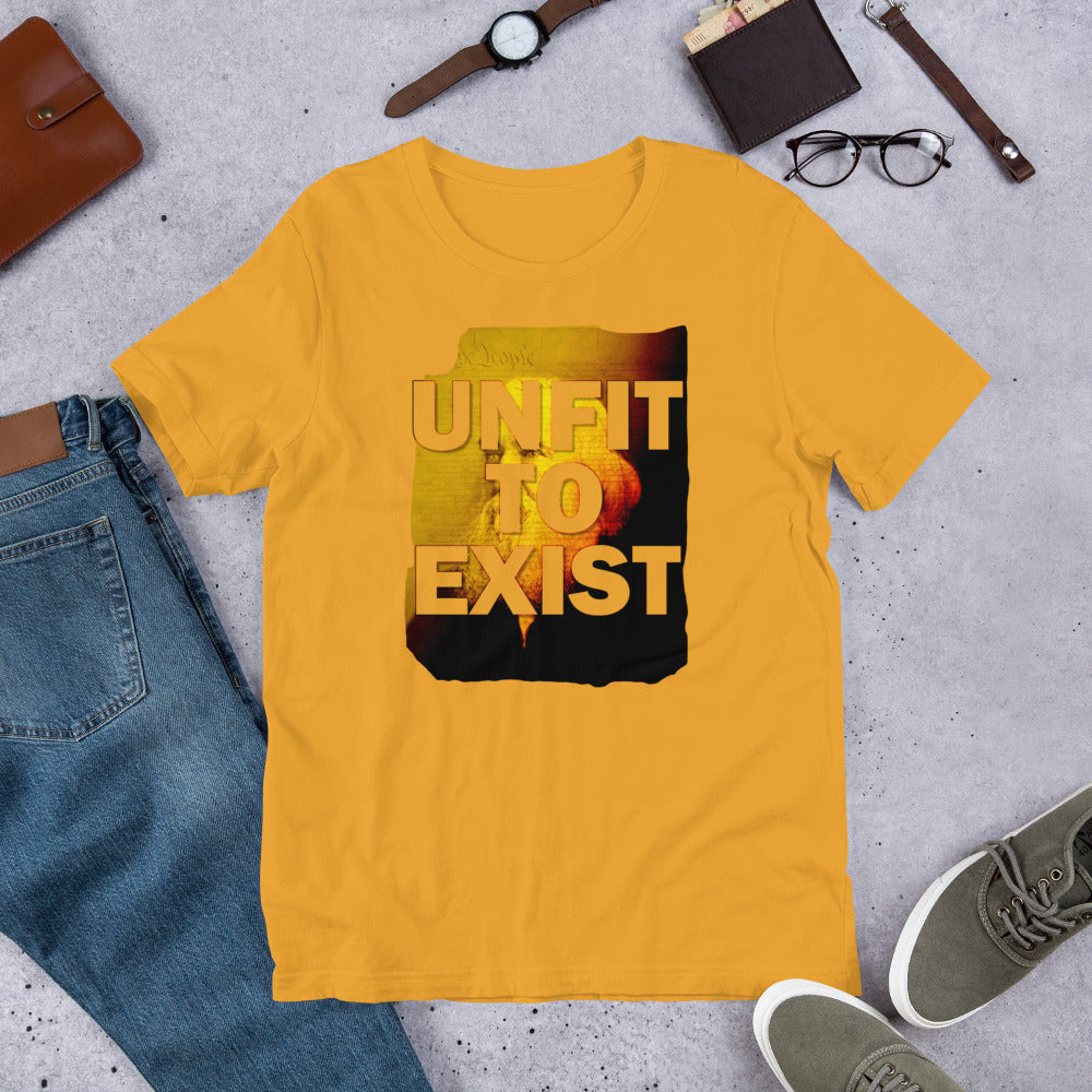 UNFIT to Exist Lysander SPooner Short-Sleeve Unisex T-Shirt