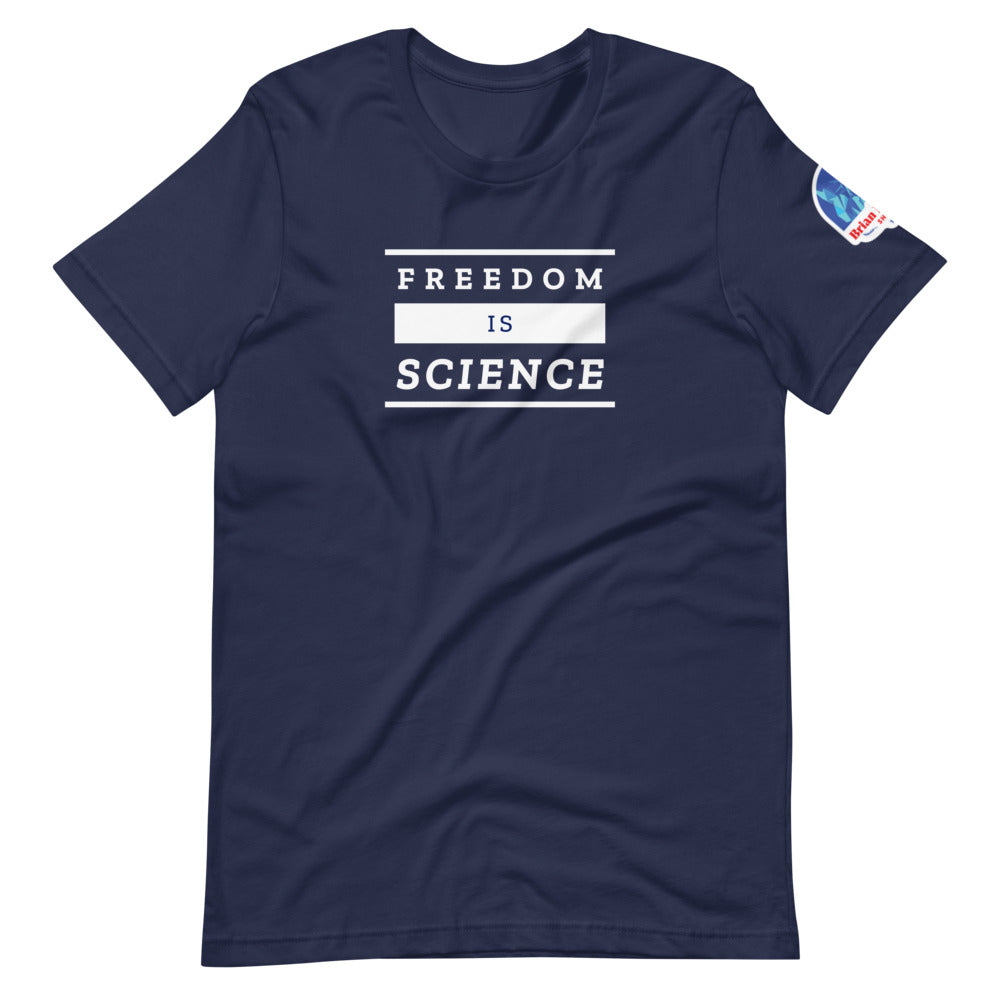 Freedom is Science Short-Sleeve Unisex T-Shirt