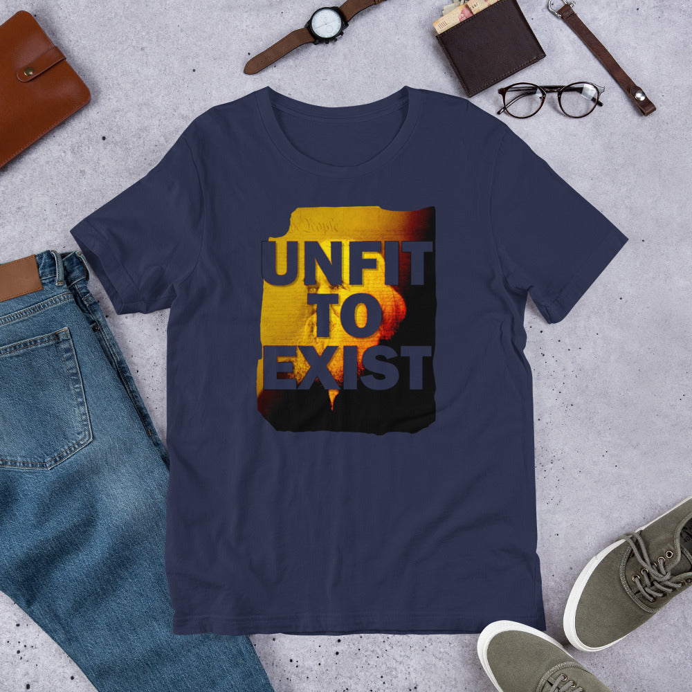 UNFIT to Exist Lysander SPooner Short-Sleeve Unisex T-Shirt