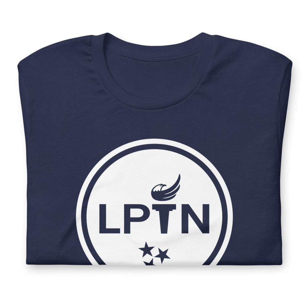 LPTN Logo (White) Short-sleeve unisex t-shirt