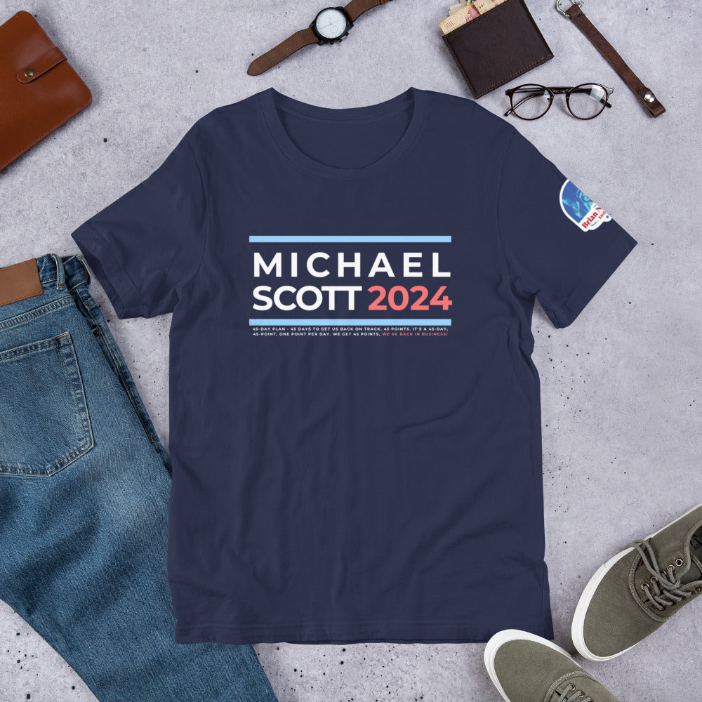 Michael Scott 2024 Unisex t-shirt