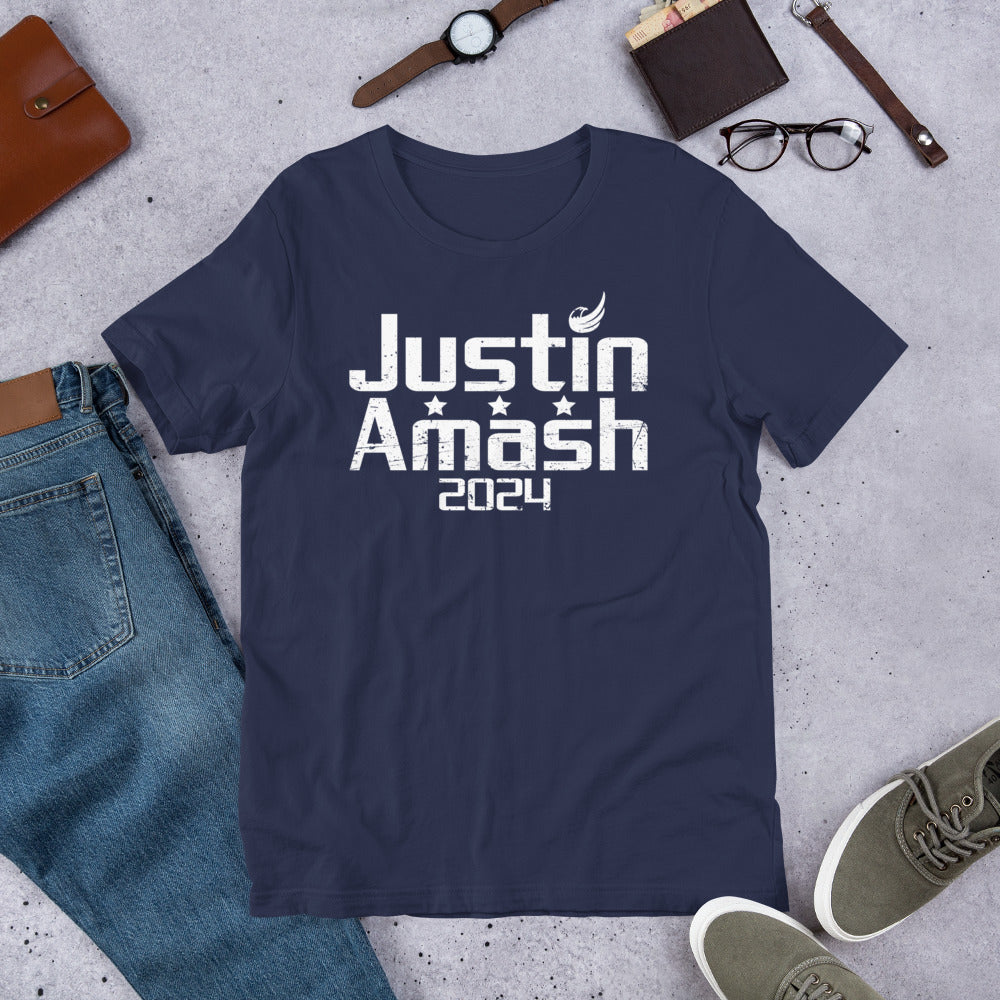 Justin Amash 2024 Short-Sleeve Unisex T-Shirt