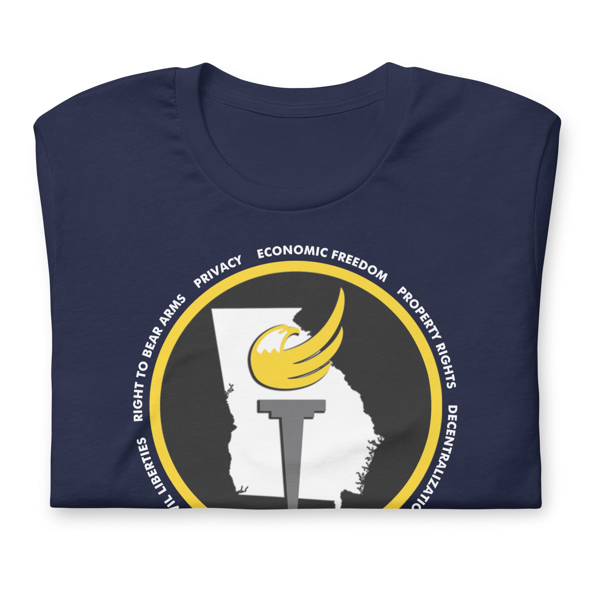 Libertarian Party of Georgia Unisex t-shirt