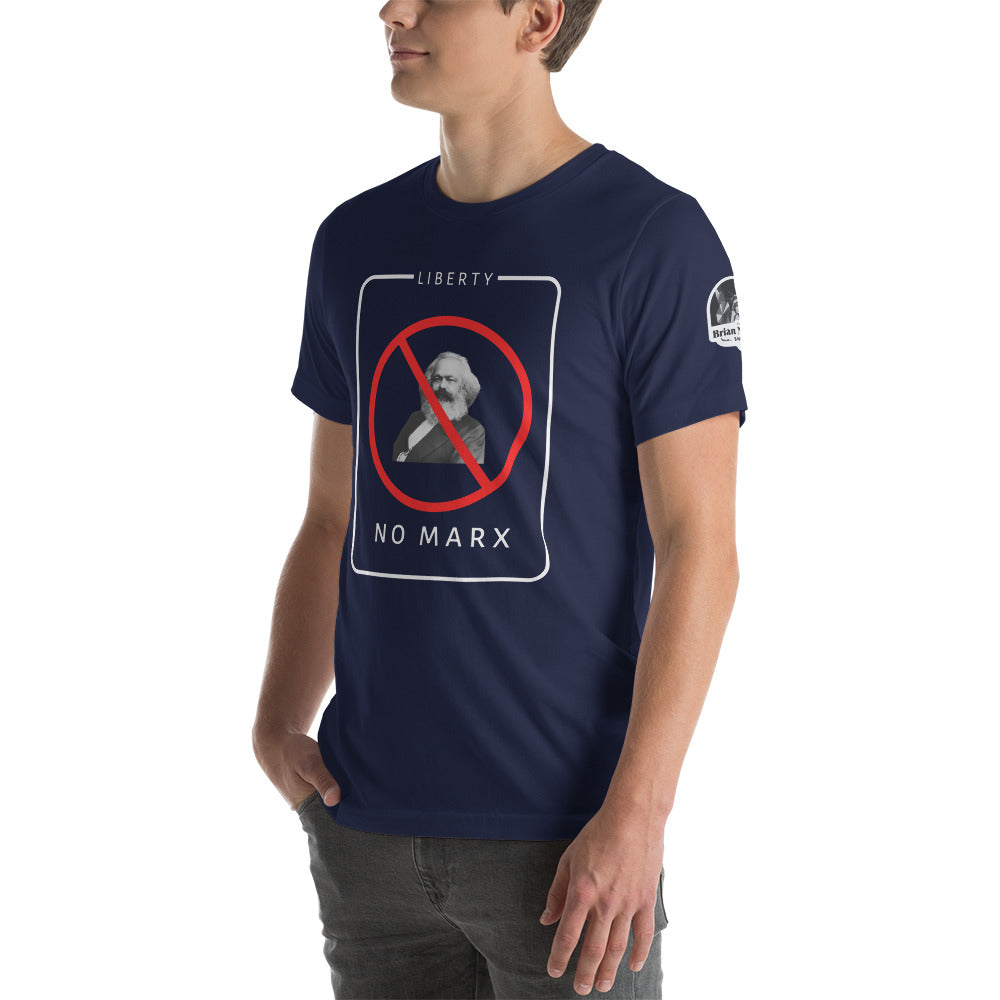 Liberty - No Marx Unisex t-shirt