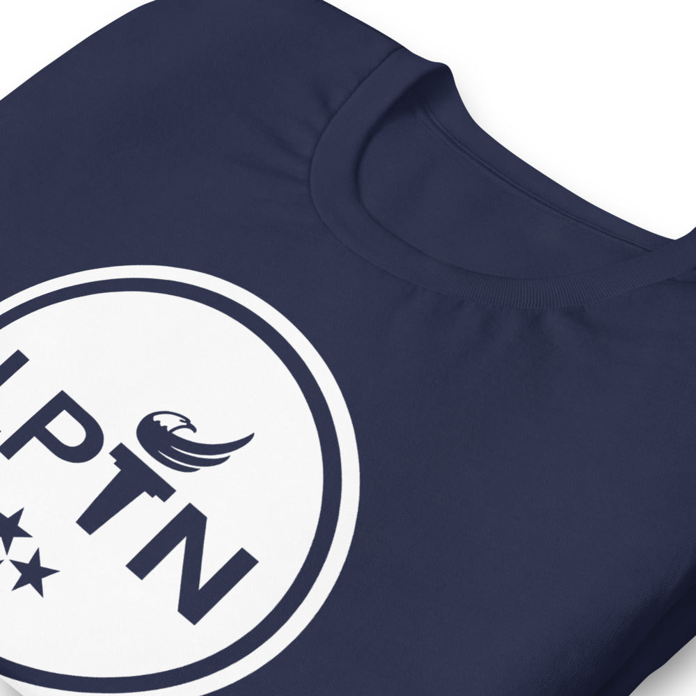 LPTN Logo (White) Short-sleeve unisex t-shirt