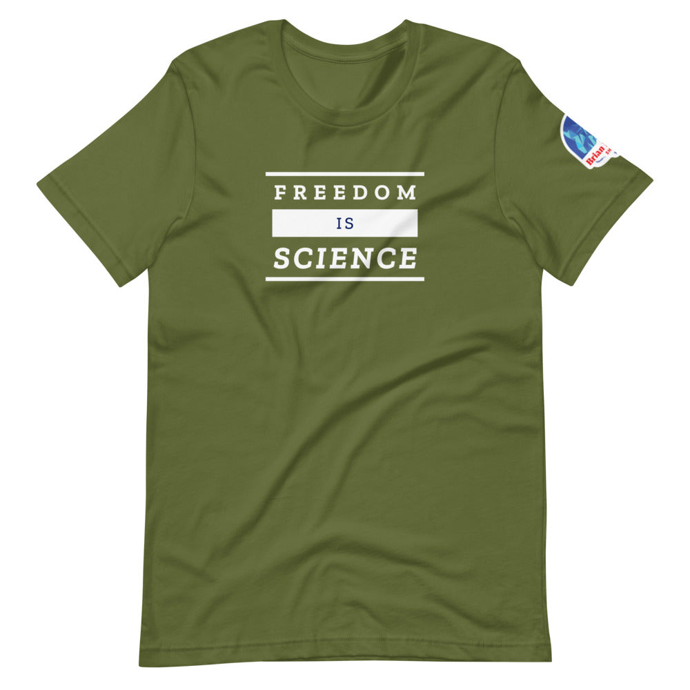 Freedom is Science Short-Sleeve Unisex T-Shirt