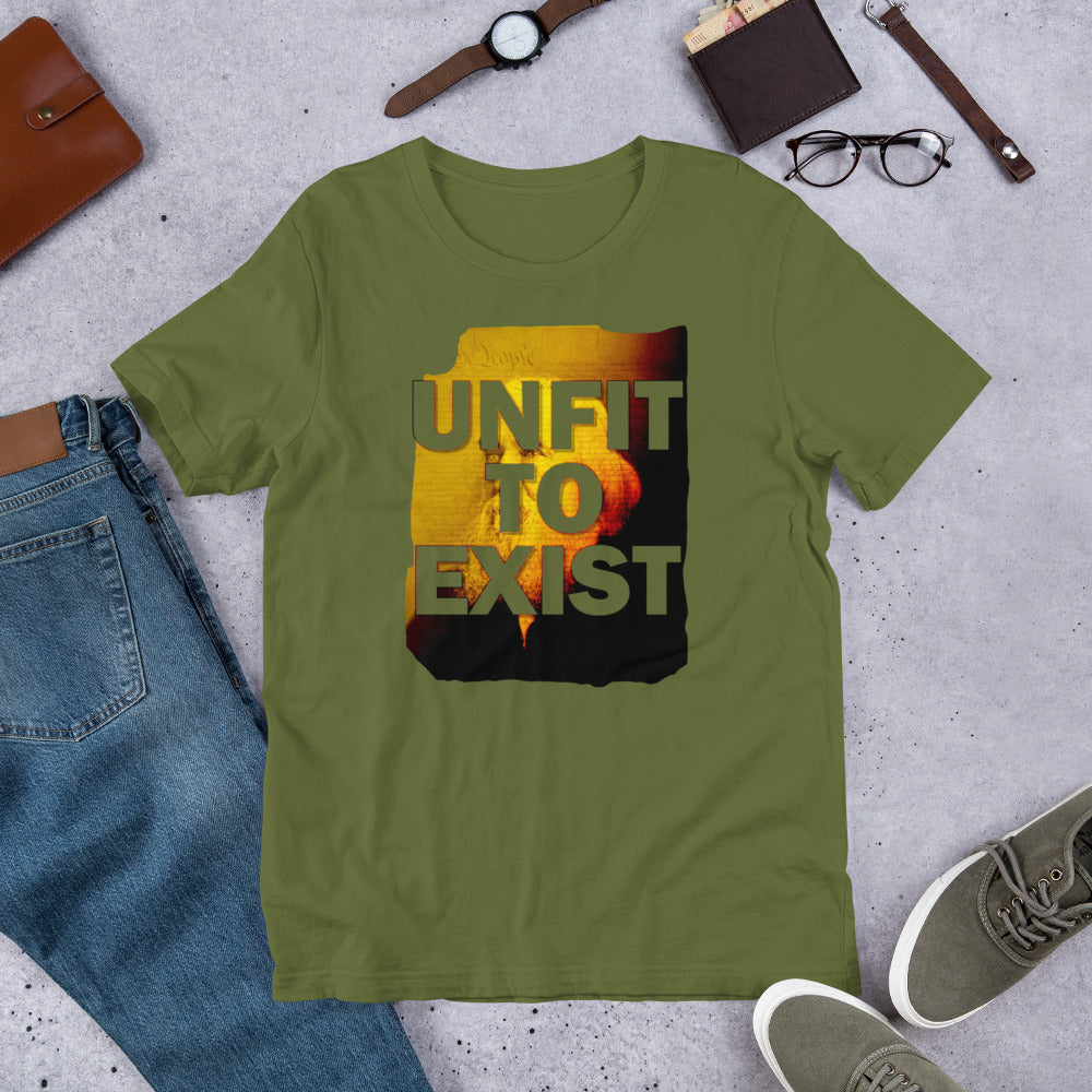 UNFIT to Exist Lysander SPooner Short-Sleeve Unisex T-Shirt