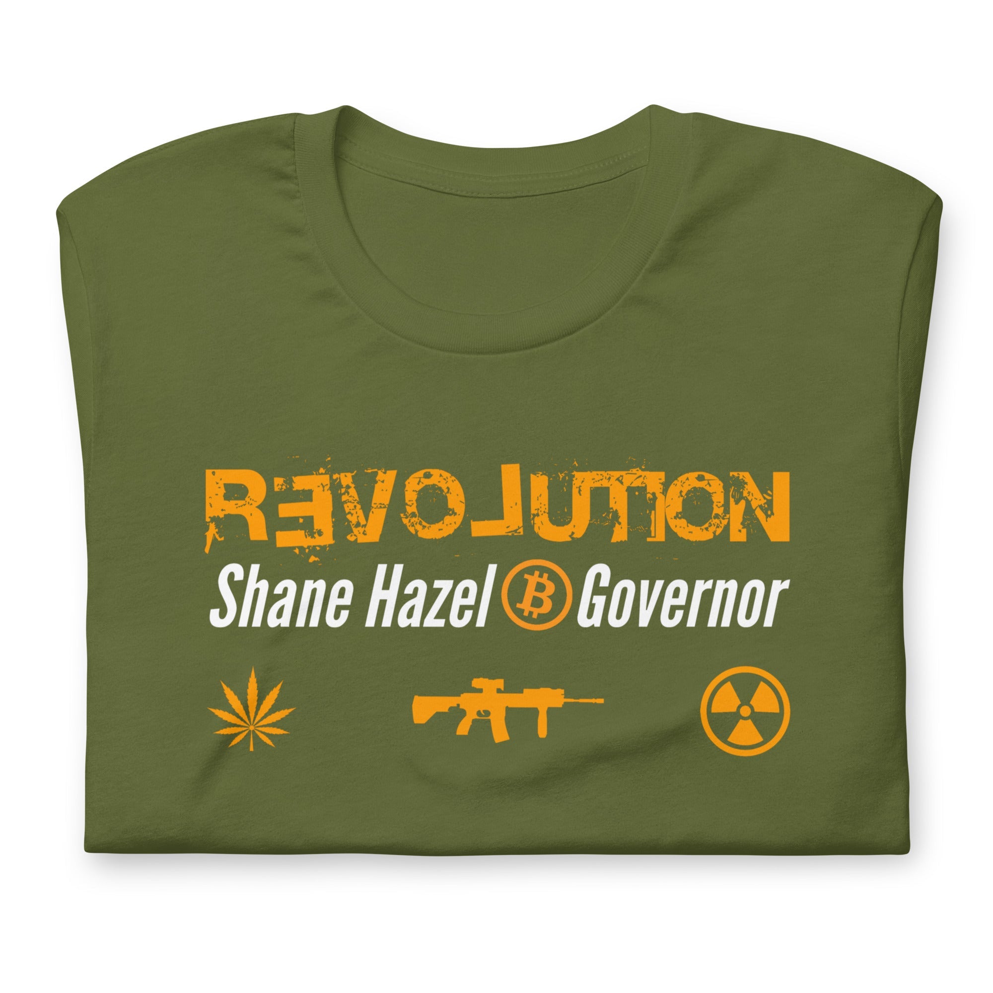 Revolution - Shane Hazel for Governor Unisex t-shirt