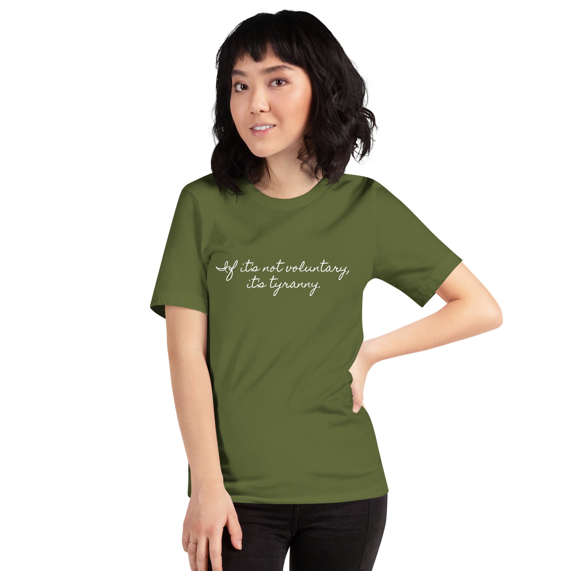 If it's not Voluntary, it's Tyranny Short-Sleeve Unisex T-Shirt