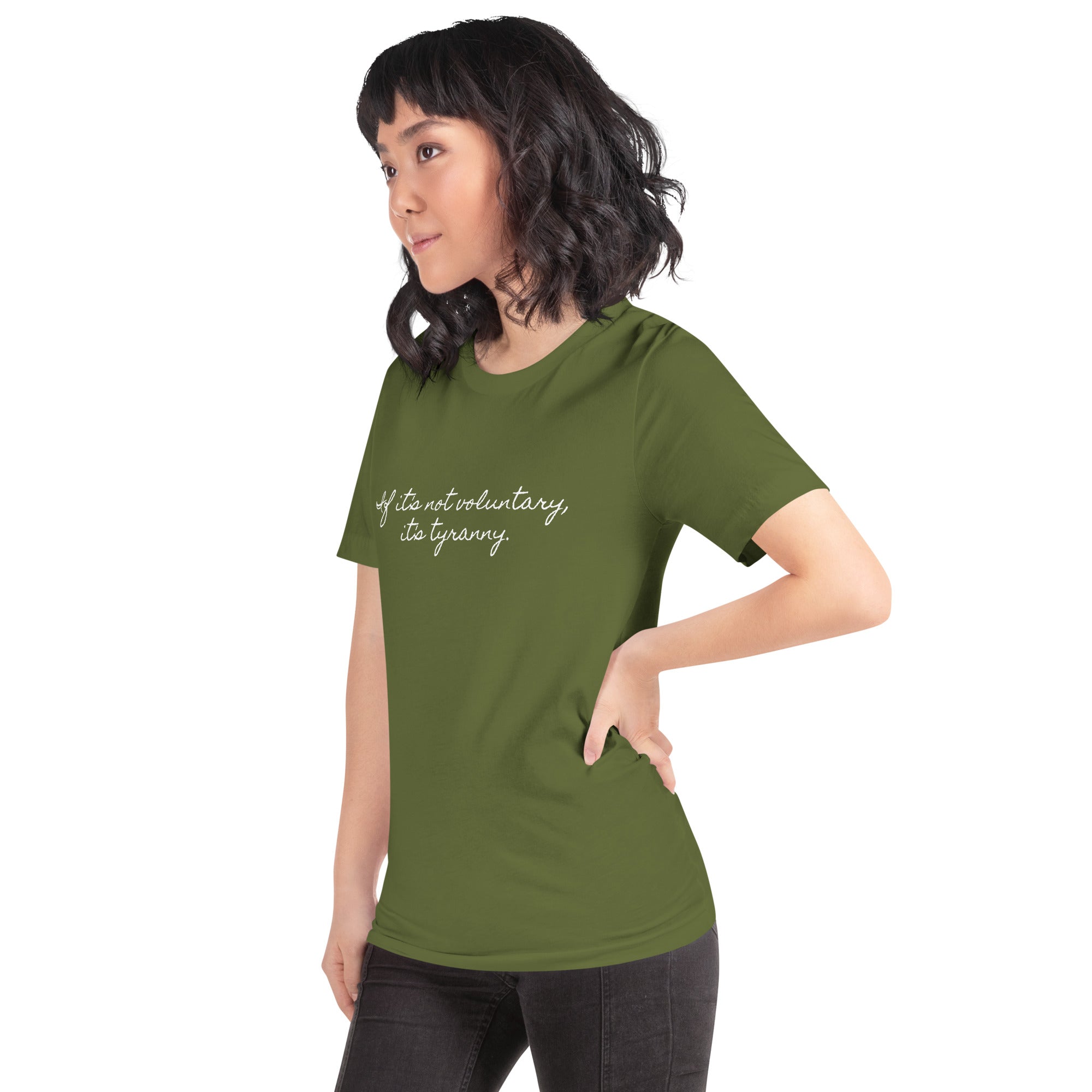 If it's not Voluntary, it's Tyranny Short-Sleeve Unisex T-Shirt